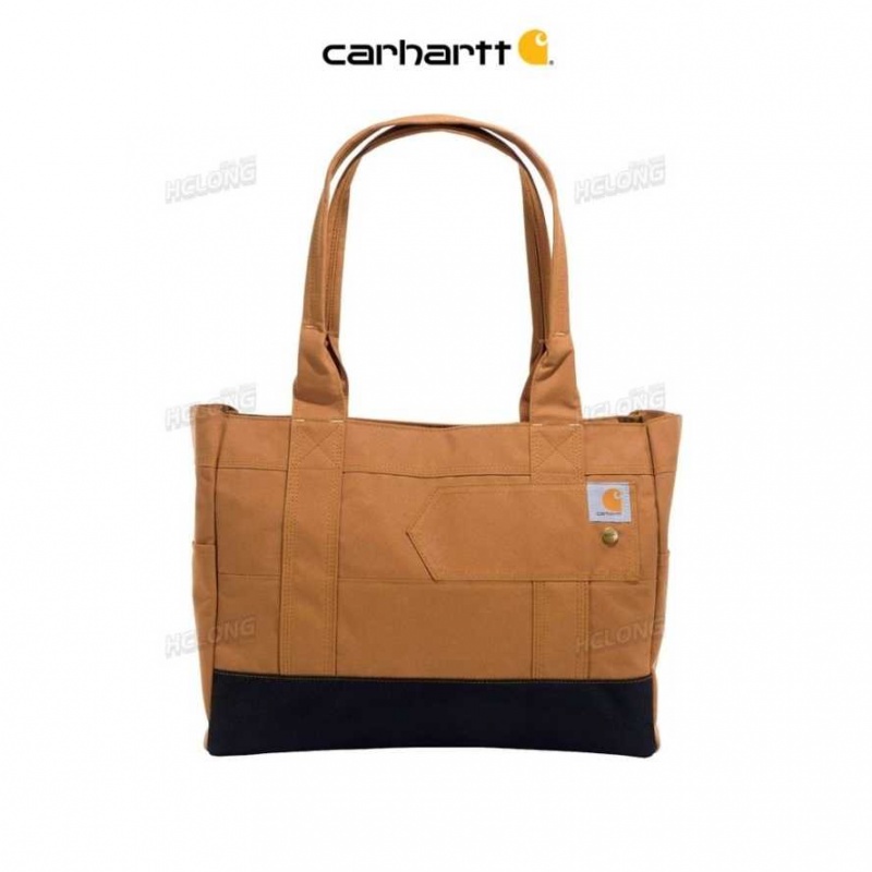 Marron Carhartt Horizontal Zip Tote - Danmark JDA-2353521