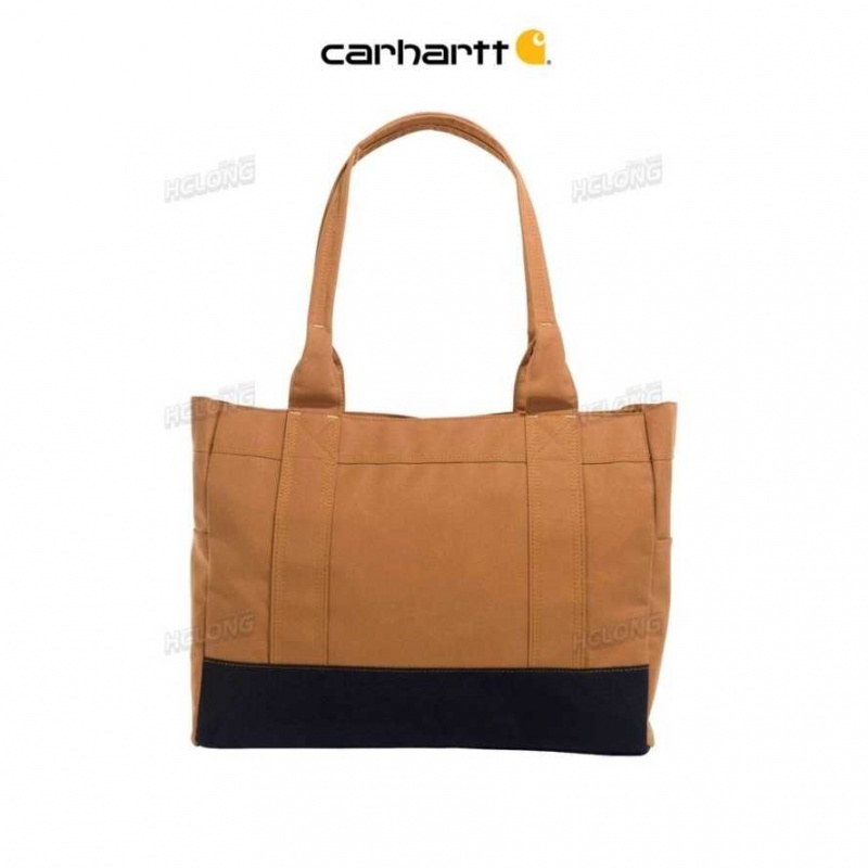 Marron Carhartt Horizontal Zip Tote - Danmark JDA-2353521