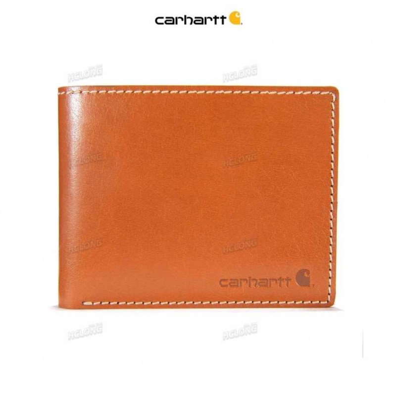 Marron Carhartt Rough Cut Bifold Wallet - Danmark HDX-8347855