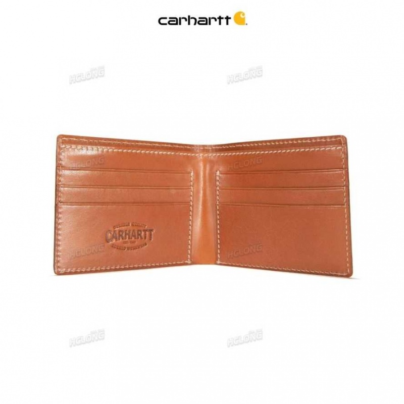 Marron Carhartt Rough Cut Bifold Wallet - Danmark HDX-8347855