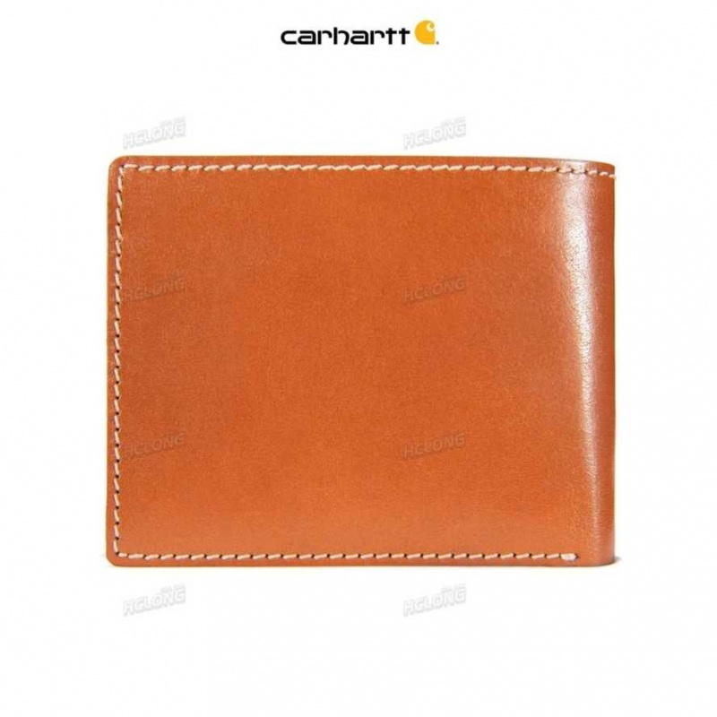 Marron Carhartt Rough Cut Bifold Wallet - Danmark HDX-8347855