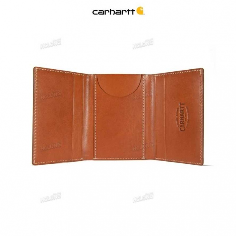 Marron Carhartt Rough Cut Trifold - Danmark GBS-5834546