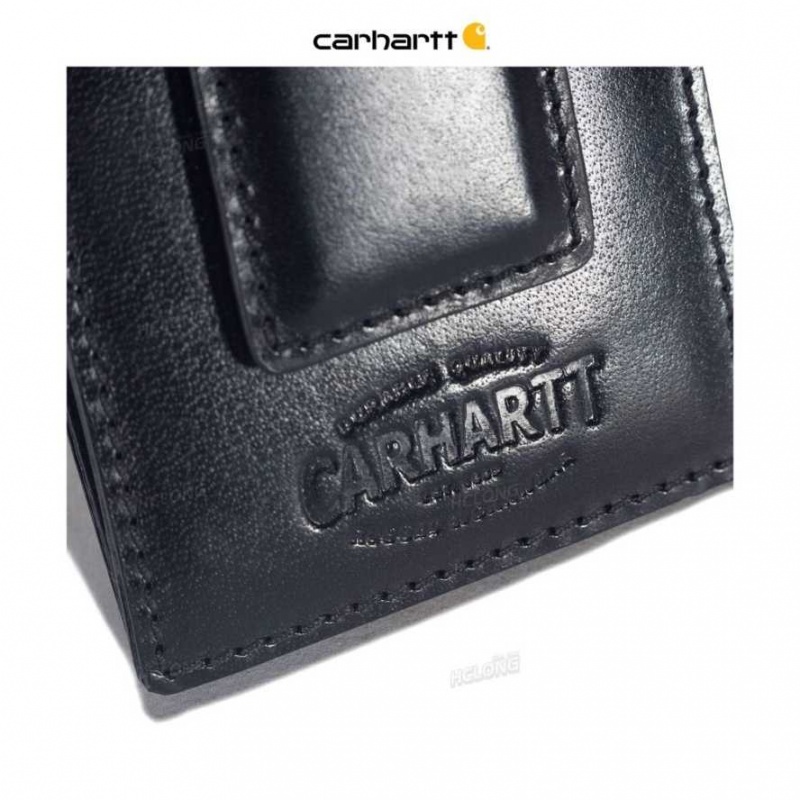 Noir Carhartt Front Pocket Wallet - Danmark FFO-9518332