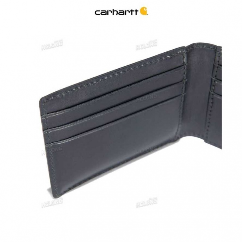 Noir Carhartt Front Pocket Wallet - Danmark FFO-9518332