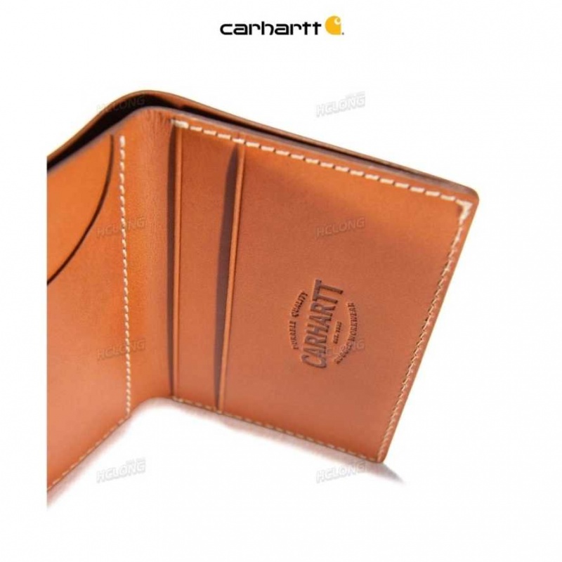 Marron Carhartt Rough Cut Trifold - Danmark GBS-5834546