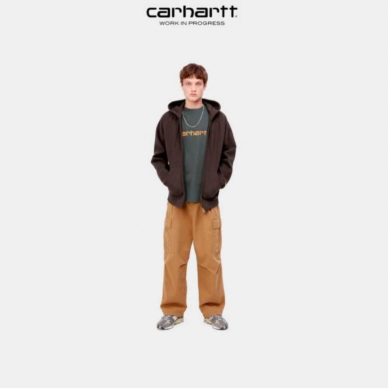 Noir Carhartt Wip Encapuchonné Chase Jacket - Danmark YBM-0001534