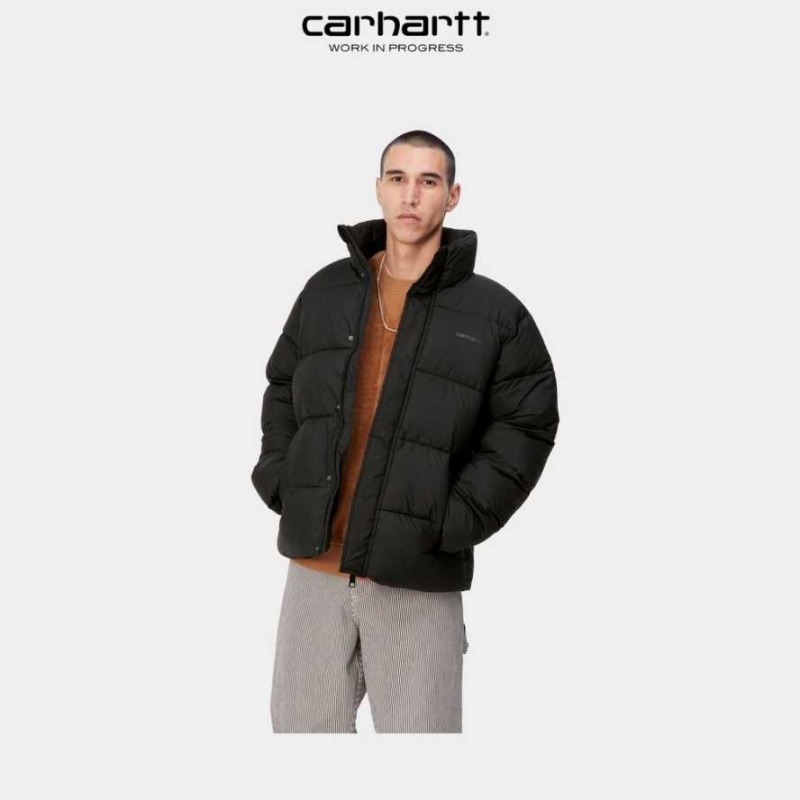 Noir Carhartt Wip Doville Jacket - Danmark SMW-3917036