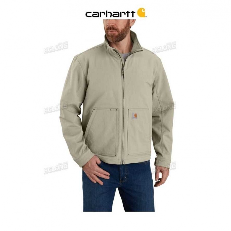 Greige Carhartt Super Dux Relaxed Fit Legere Soft Shell Jacket - Danmark YCZ-3511916