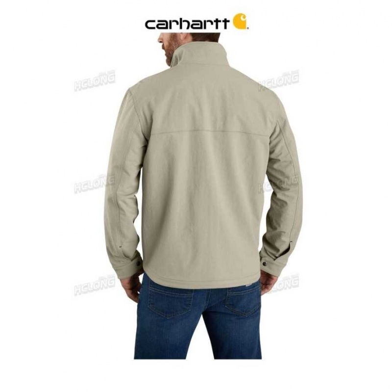 Greige Carhartt Super Dux Relaxed Fit Legere Soft Shell Jacket - Danmark YCZ-3511916