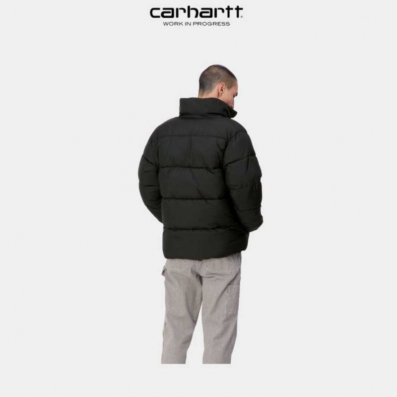 Noir Carhartt Wip Doville Jacket - Danmark SMW-3917036