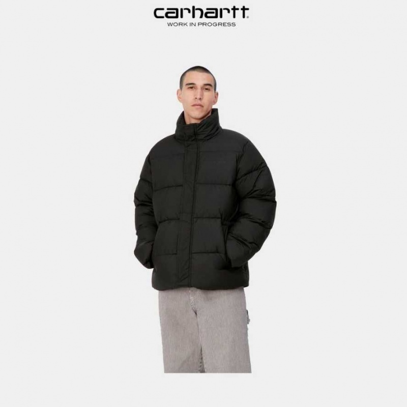 Noir Carhartt Wip Doville Jacket - Danmark SMW-3917036