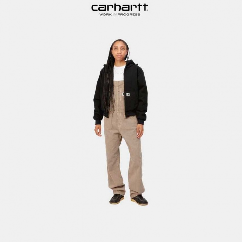 Noir Carhartt Wip Active Jacket - Danmark DMC-7115590