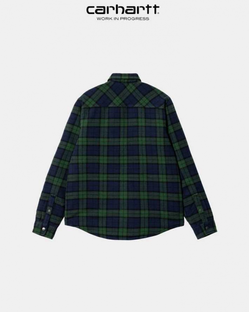 Vert Carhartt Wip WIP x Quartersnacks Shirt Jacket - Danmark TNB-3793917