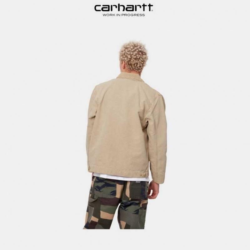 Marron Carhartt Wip Detroit Jacket (Spring) - Danmark FDT-1319211