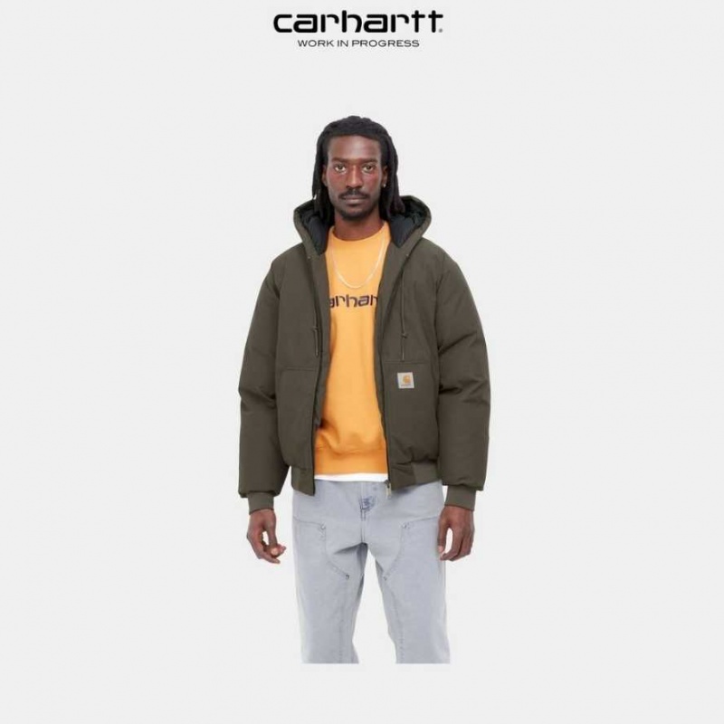 Cypress Carhartt Wip Active Cold Jacket - Danmark SZS-6971574