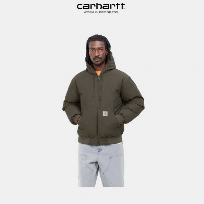 Cypress Carhartt Wip Active Cold Jacket - Danmark SZS-6971574