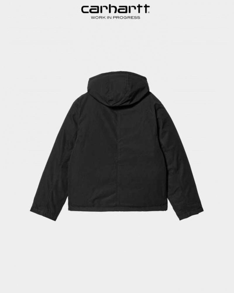 Noir Carhartt Wip Brooke Jacket - Danmark BAE-2690315