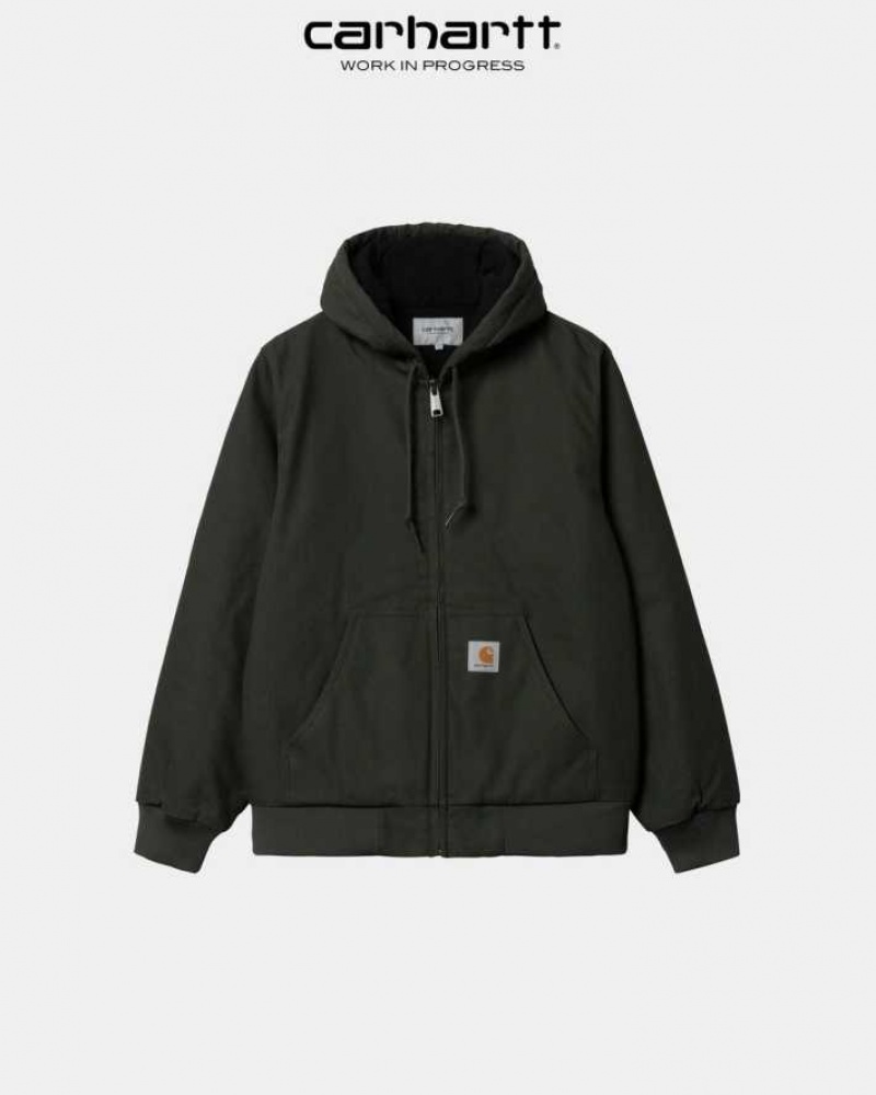 Boxwood Carhartt Wip Active Jacket (D'hiver) - Danmark XXT-1115128