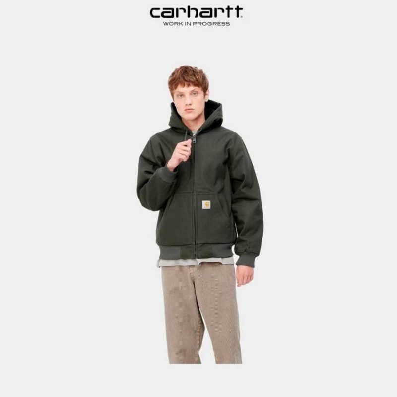 Boxwood Carhartt Wip Active Jacket (D'hiver) - Danmark XXT-1115128