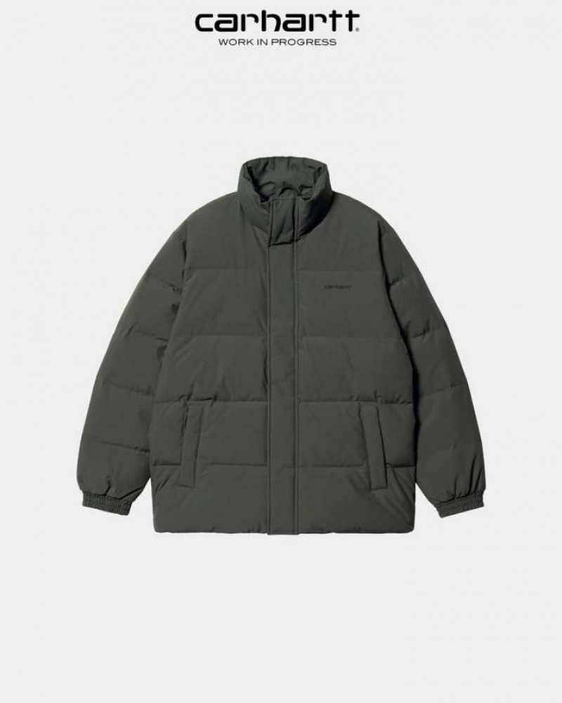 Boxwood Carhartt Wip Danville Jacket - Danmark EWX-3254706