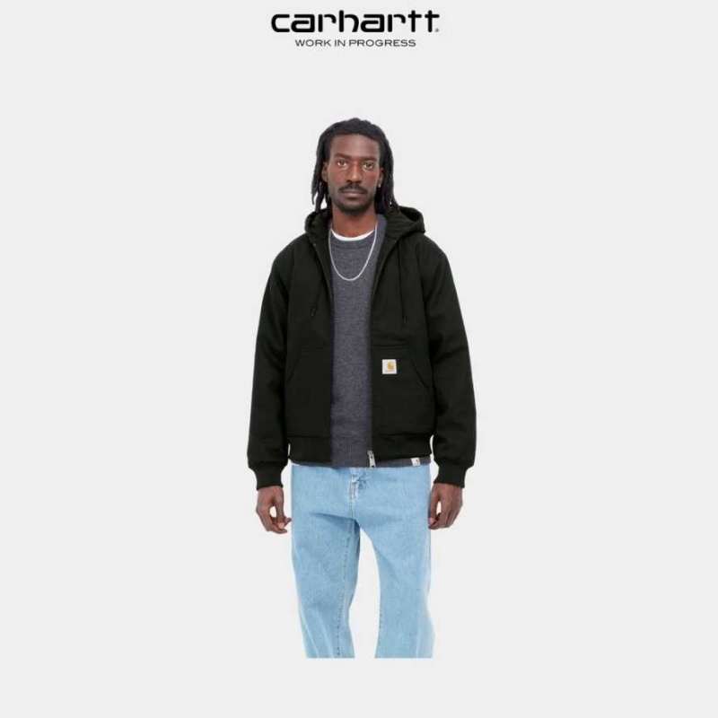 Noir Carhartt Wip Active Jacket (D'hiver) - Danmark MKX-4711254