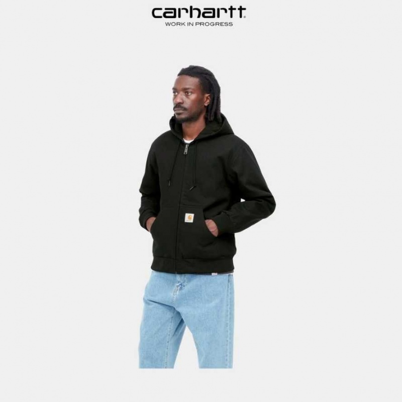 Noir Carhartt Wip Active Jacket (D'hiver) - Danmark MKX-4711254