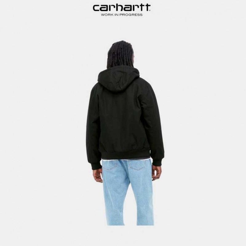 Noir Carhartt Wip Active Jacket (D'hiver) - Danmark MKX-4711254