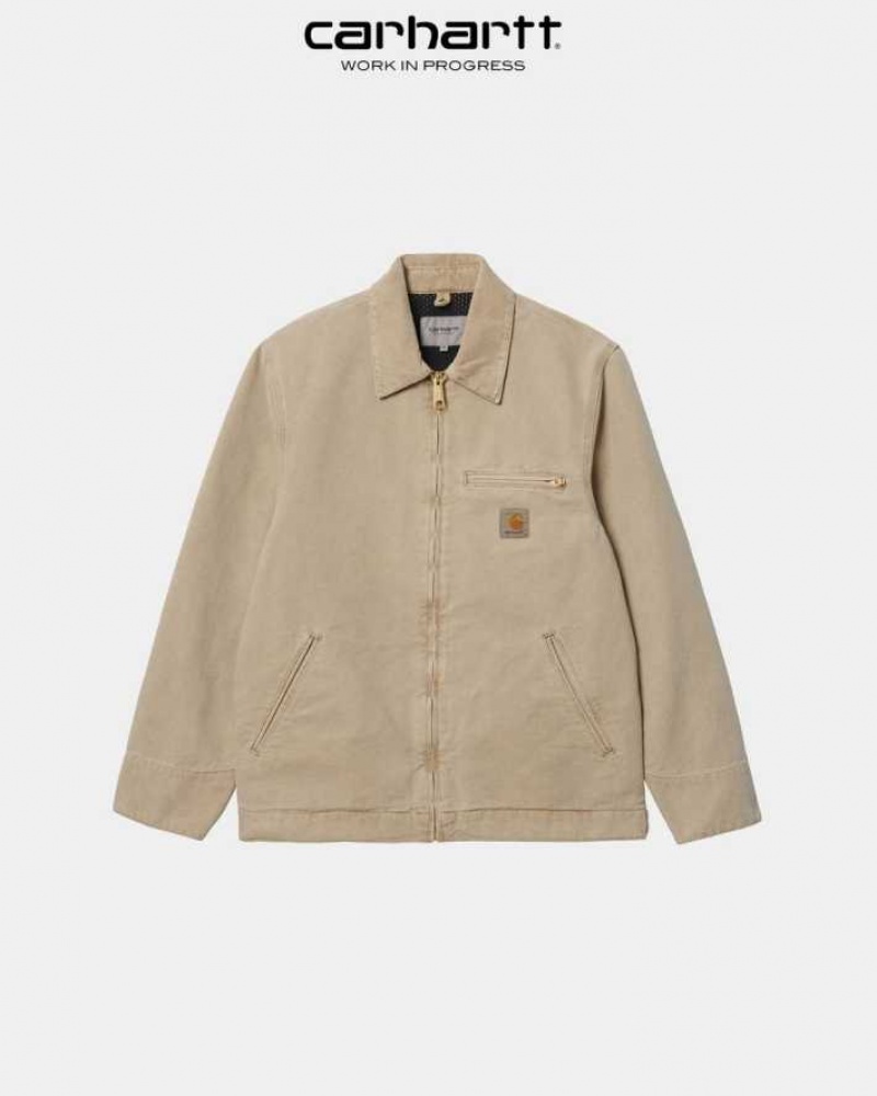 Marron Carhartt Wip Detroit Jacket (Spring) - Danmark FDT-1319211