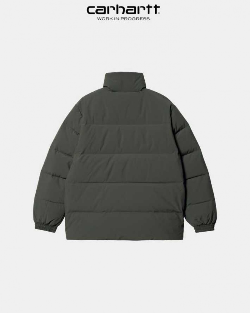 Boxwood Carhartt Wip Danville Jacket - Danmark EWX-3254706