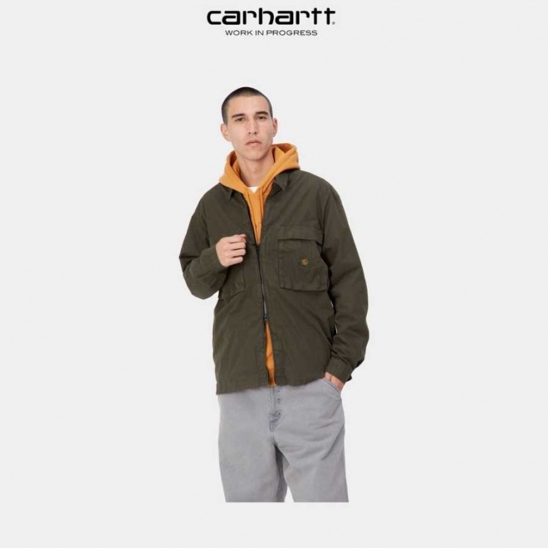 Cypress Carhartt Wip Kenard Shirt Jacket - Danmark TNZ-1556690