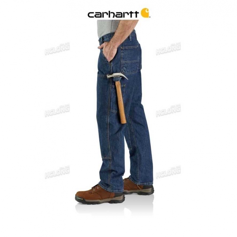 Canal Carhartt Loose Fit Double-Front Utility Logger Jean - Danmark DIX-2553657