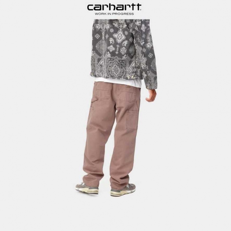 Noir Carhartt Wip Double Knee Pant - Danmark AJW-3482684