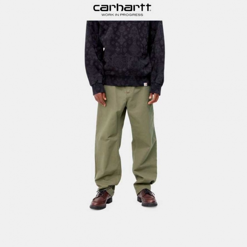 Seaweed Carhartt Wip Wesley Pant - Drill - Danmark LSO-8420492