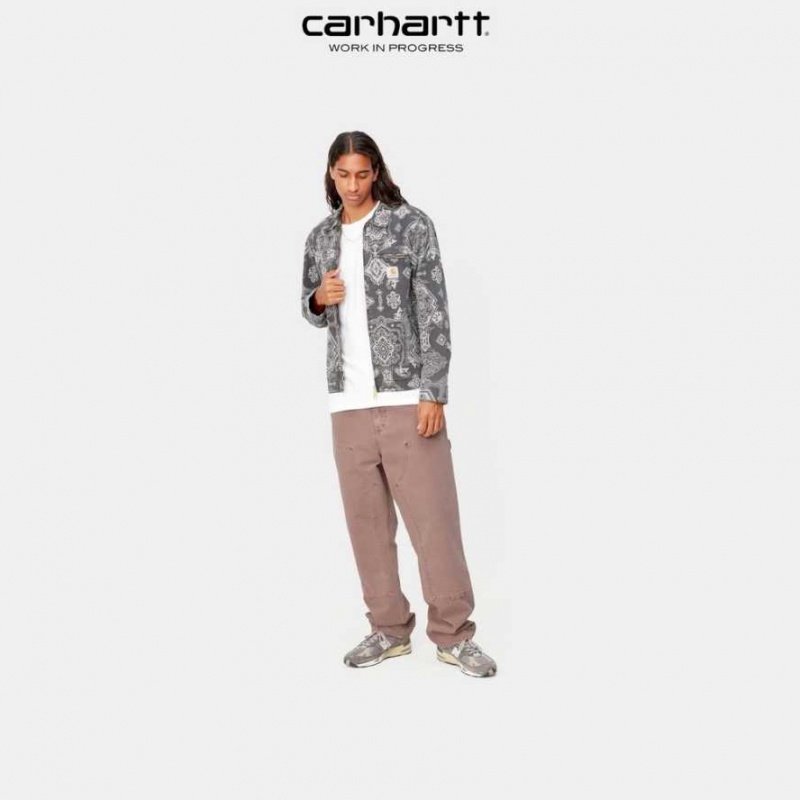 Noir Carhartt Wip Double Knee Pant - Danmark AJW-3482684