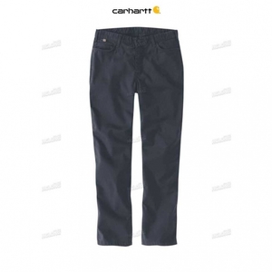 Bleu Marine Carhartt Flame-Resistant Rugged Flex Relaxed Fit Tela Travail Pant Bleu - Danmark EKZ-4132579