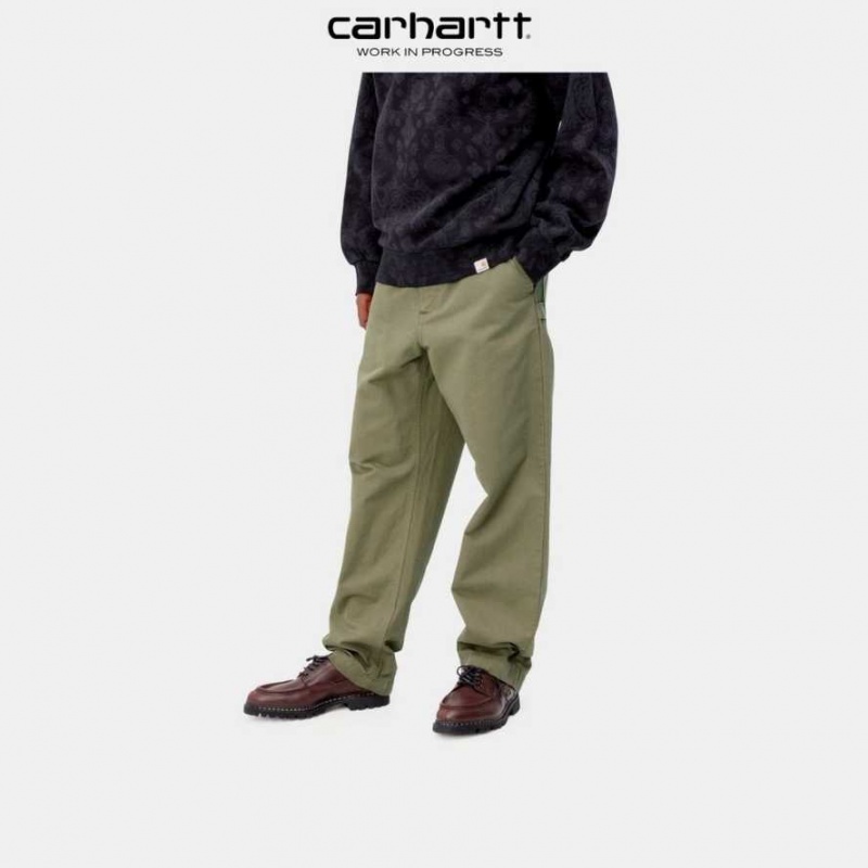 Seaweed Carhartt Wip Wesley Pant - Drill - Danmark LSO-8420492