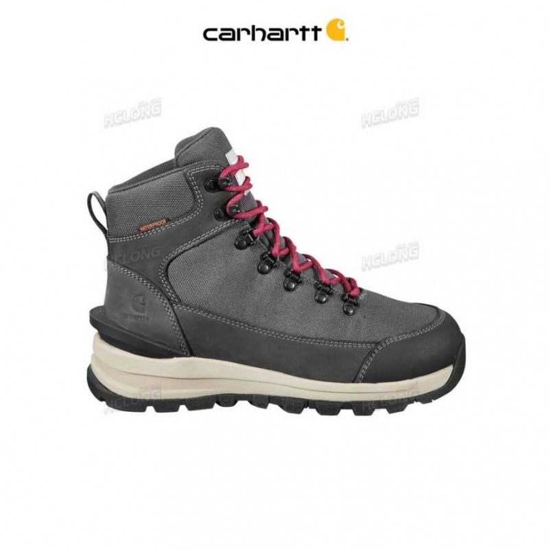 Charcoal Carhartt Gilmore 6-Inch Non-Sécurité Embout Travail Hiker - Danmark IKP-9234244