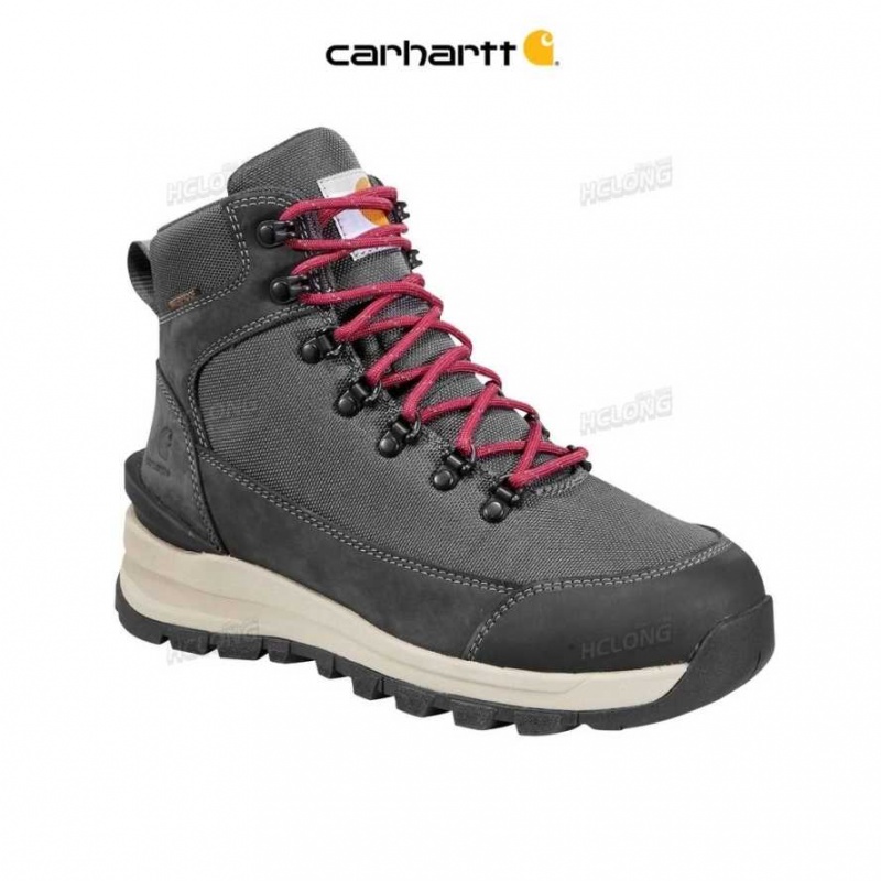 Charcoal Carhartt Gilmore 6-Inch Non-Sécurité Embout Travail Hiker - Danmark IKP-9234244