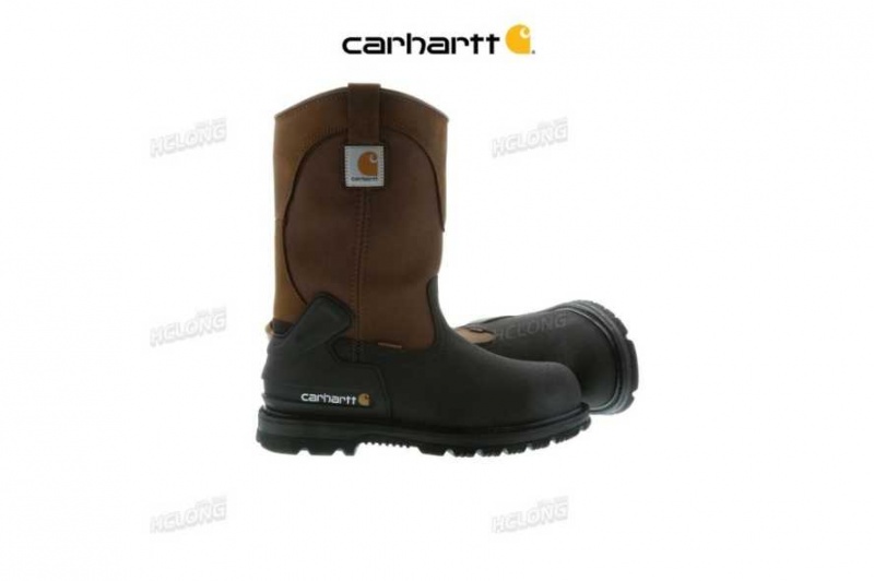 Marron Carhartt 11-Inch Insulated Steel Embout Wellington Boot - Danmark NAS-4480771