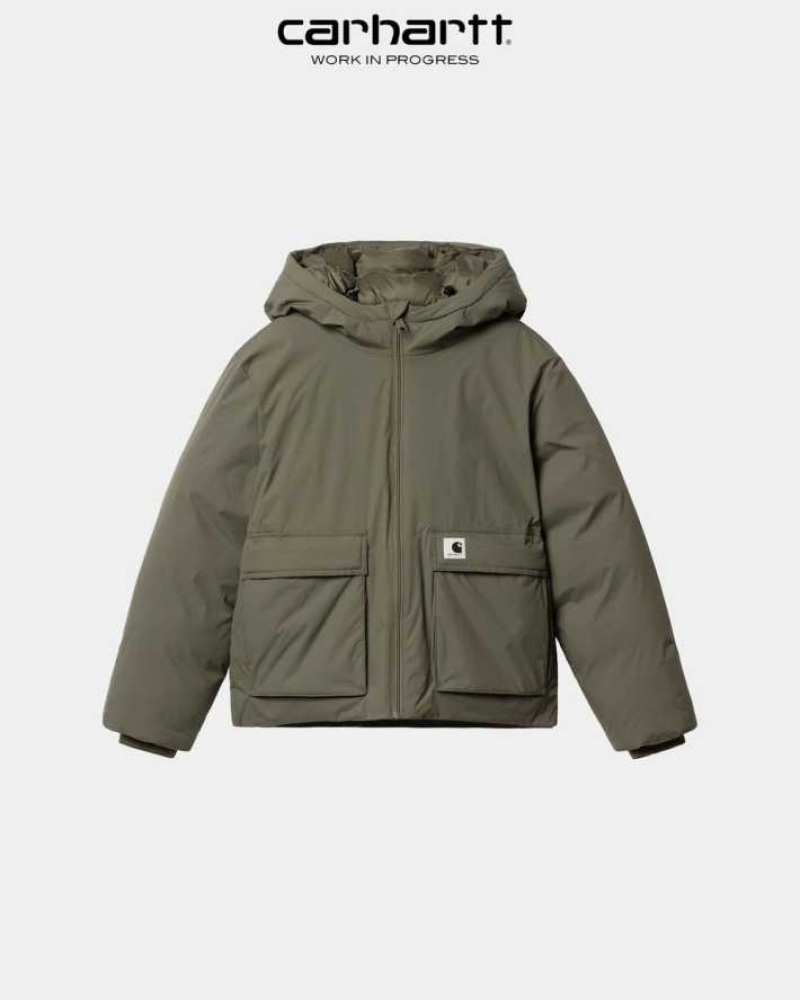 Seaweed Carhartt Wip Erie Jacket - Danmark DDM-5922912