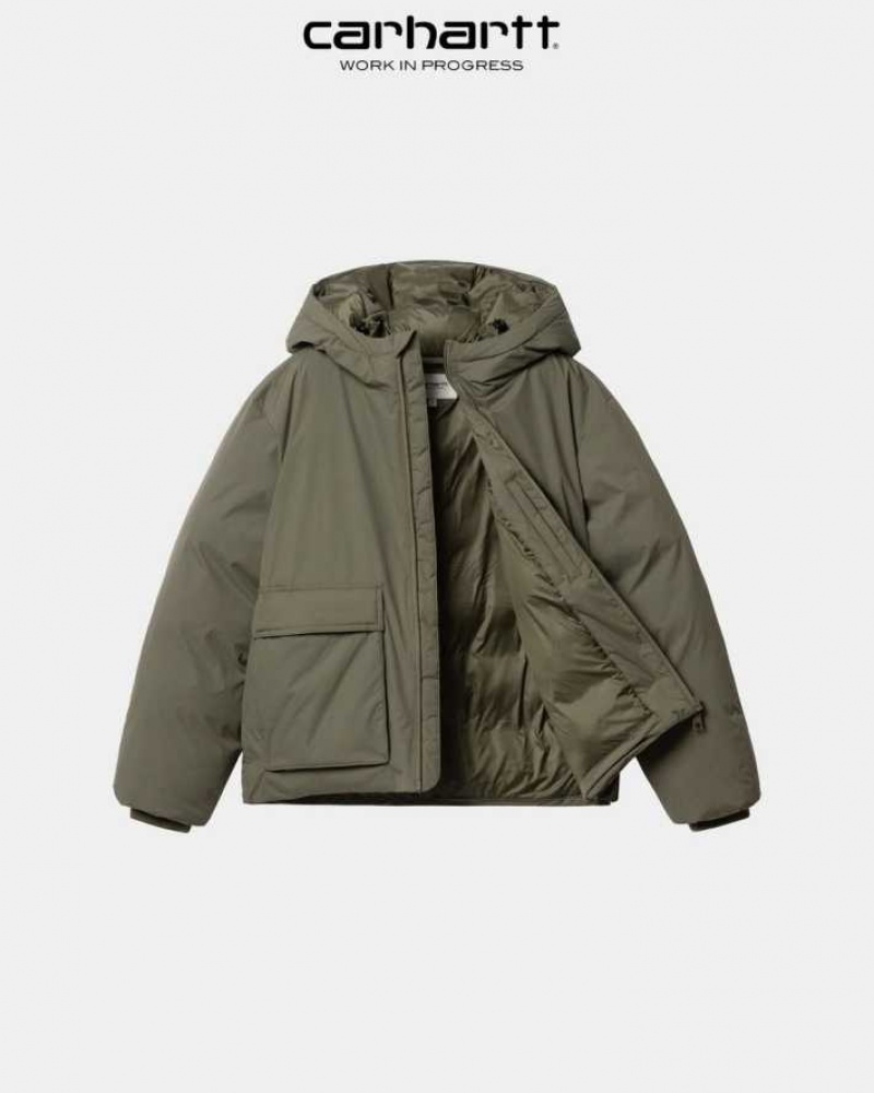 Seaweed Carhartt Wip Erie Jacket - Danmark DDM-5922912