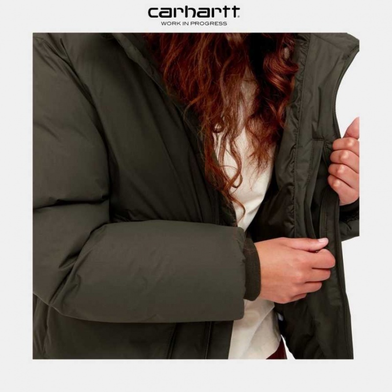 Seaweed Carhartt Wip Erie Jacket - Danmark DDM-5922912