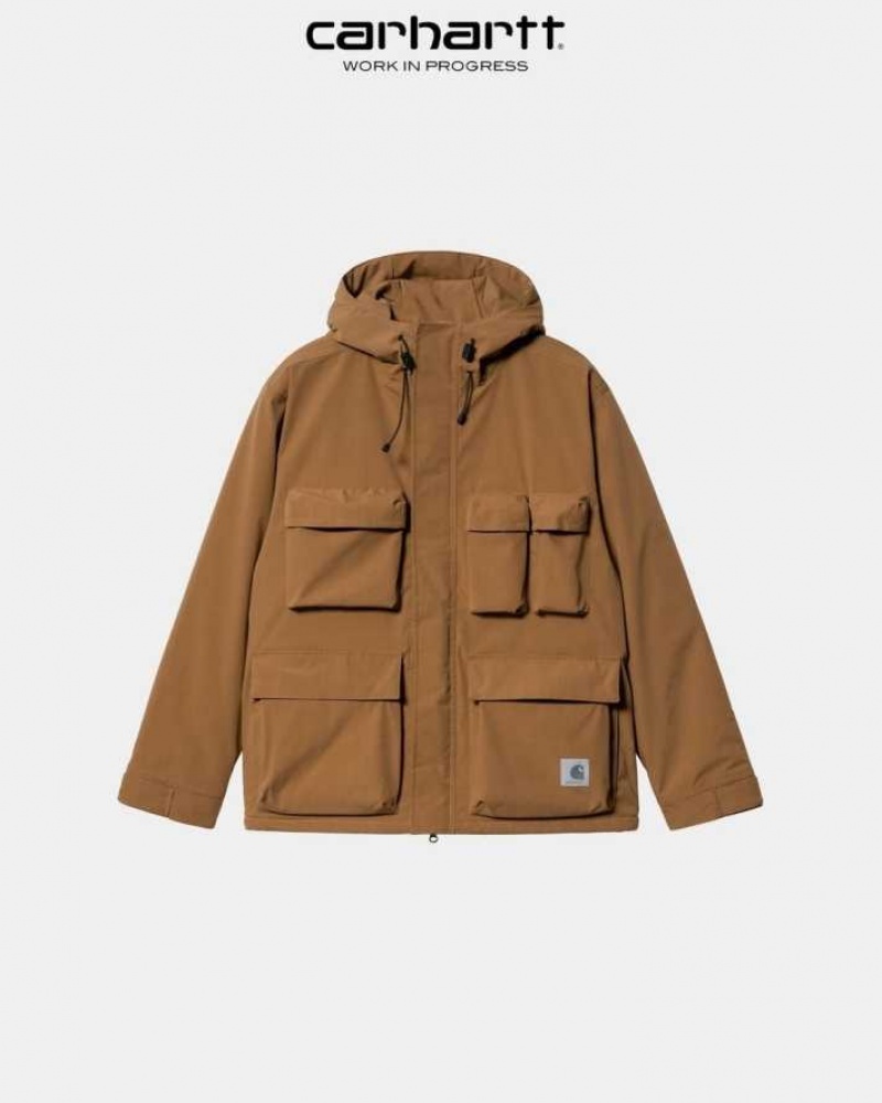 Marron Carhartt Wip Kilda Jacket - Danmark ETB-4670971