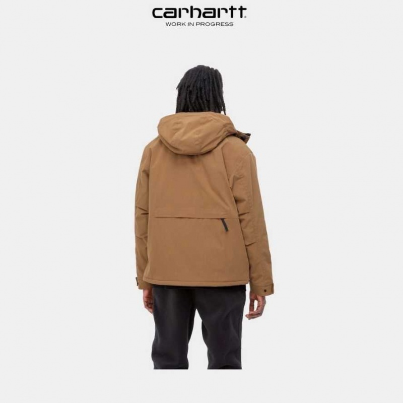 Marron Carhartt Wip Kilda Jacket - Danmark ETB-4670971