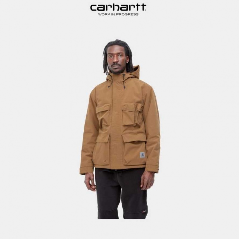 Marron Carhartt Wip Kilda Jacket - Danmark ETB-4670971