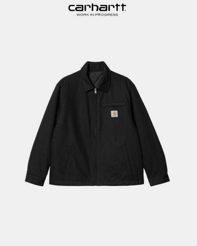 Noir Carhartt Wip Madera Reversible Jacket - Danmark BPG-0939511