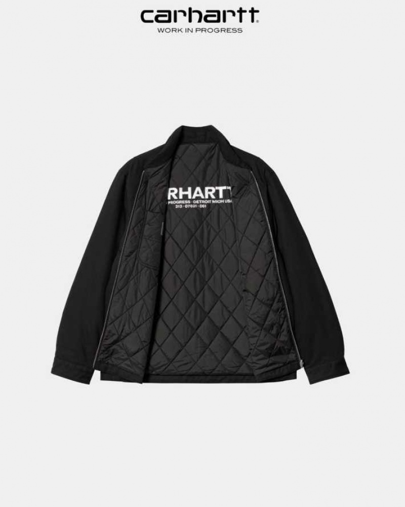 Noir Carhartt Wip Madera Reversible Jacket - Danmark BPG-0939511