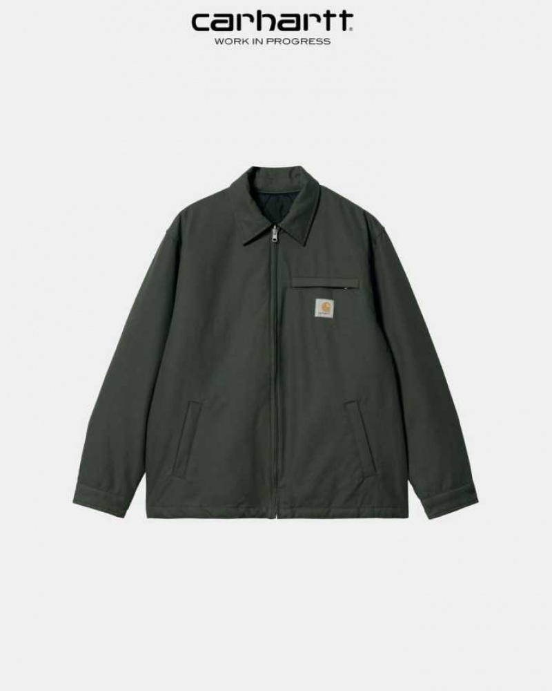 Boxwood Carhartt Wip Madera Reversible Jacket - Danmark CBS-4073072