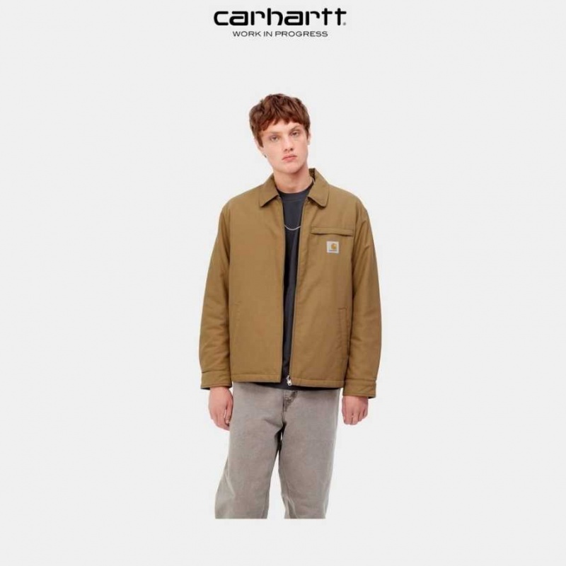 Jasper Carhartt Wip Madera Reversible Jacket - Danmark YUT-2847381