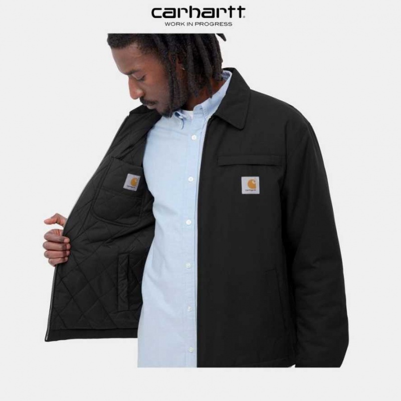 Noir Carhartt Wip Madera Reversible Jacket - Danmark BPG-0939511